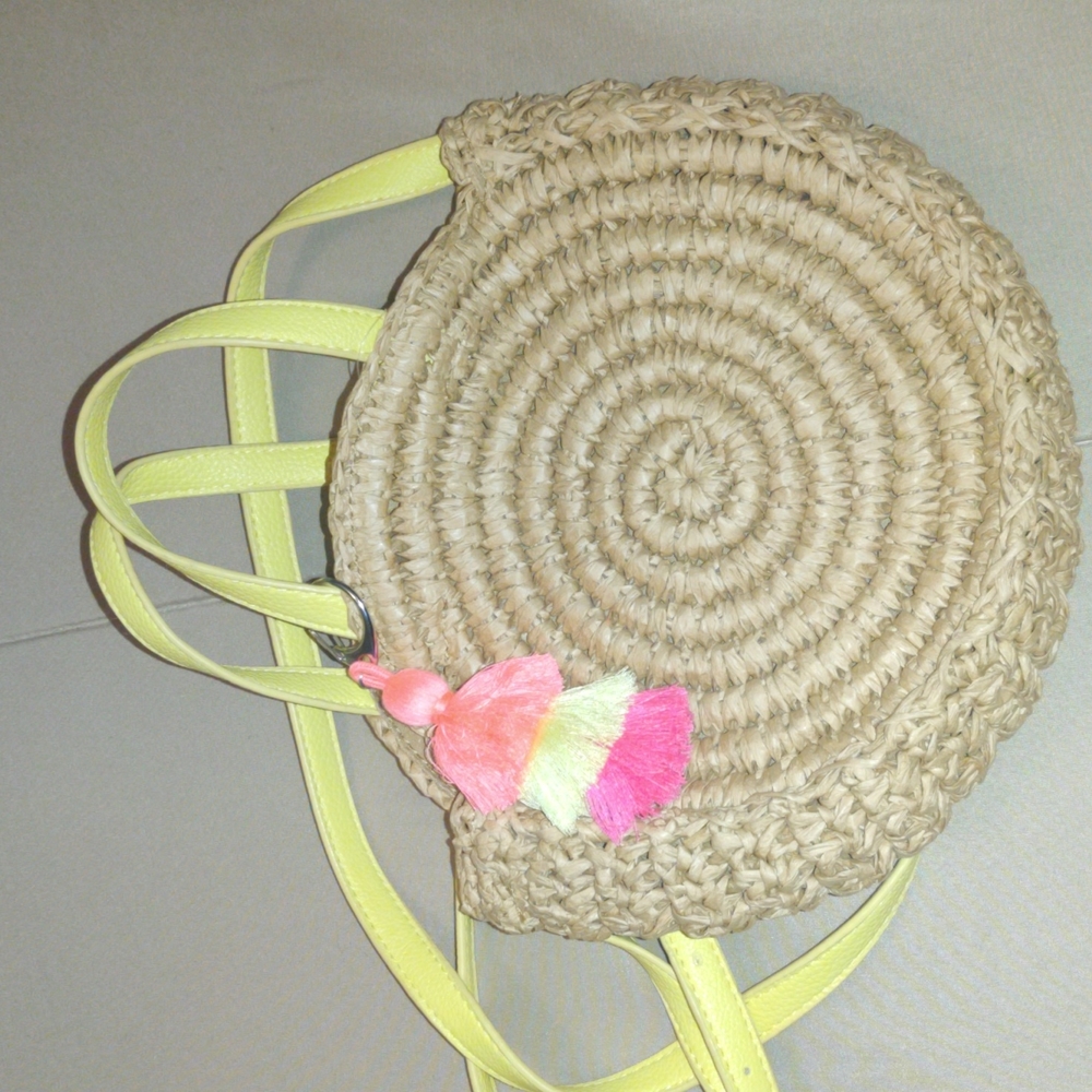 beach purse with fringe